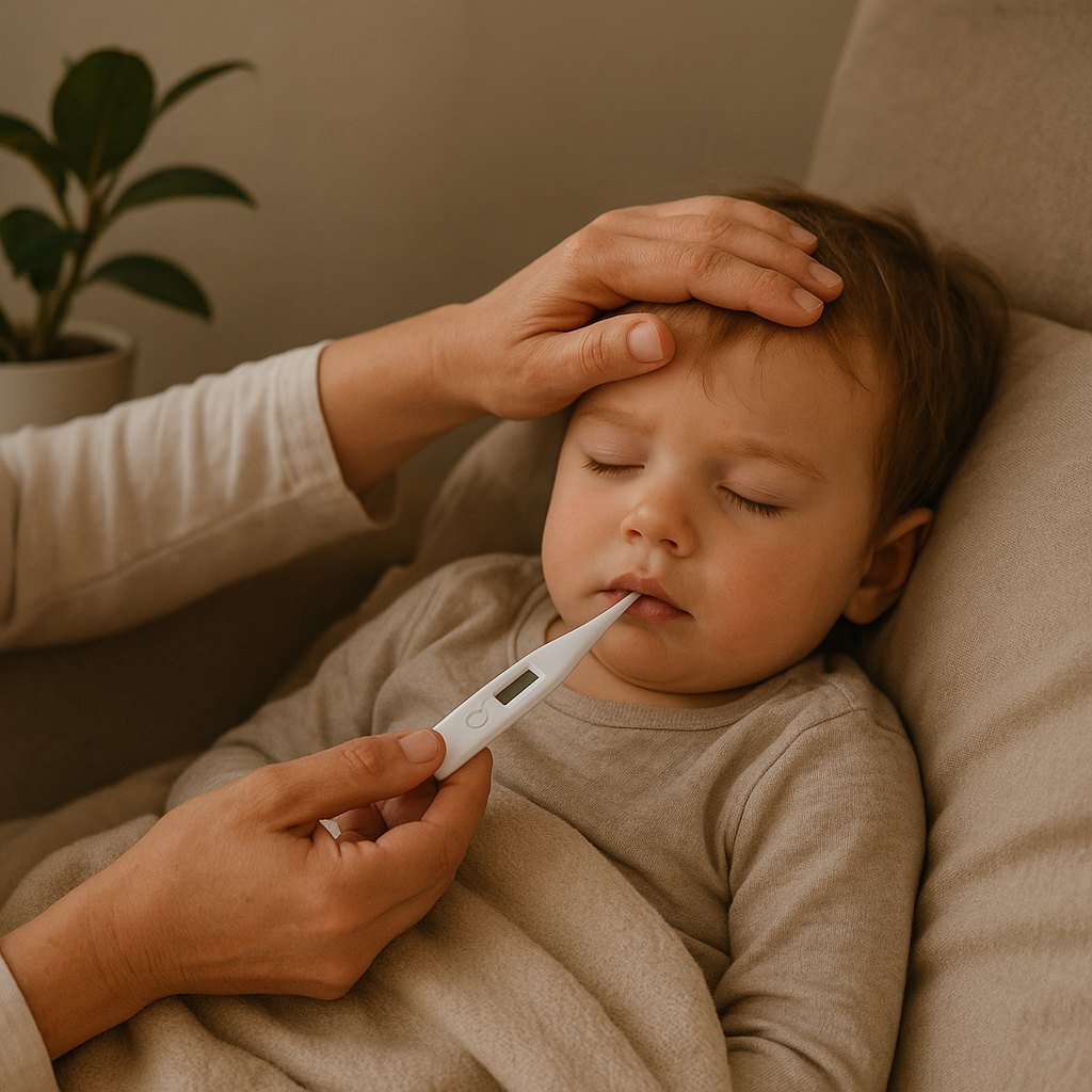 Grippe oder Covid-19 beim Kind?