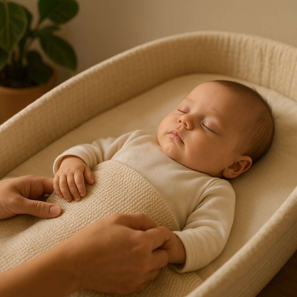 Erstickungsgefahr: Babys sicher betten